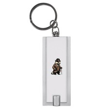 'Badger With Walking Cane' LED Keyring Torch (KT00038897)