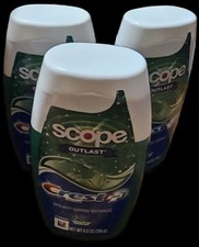 SET OF 3 ~ Crest Plus Scope Outlast Toothpaste ~ MINTY FRESH Liquid Gel 4.6 oz. 1.09 per gallon