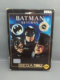 * Batman Returns (Sega CD, 1993) Complete CIB W/ Registration Card