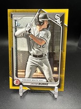 2025 Bowman Baseball Prospect BP-116 Gold /50 Jacob Burke