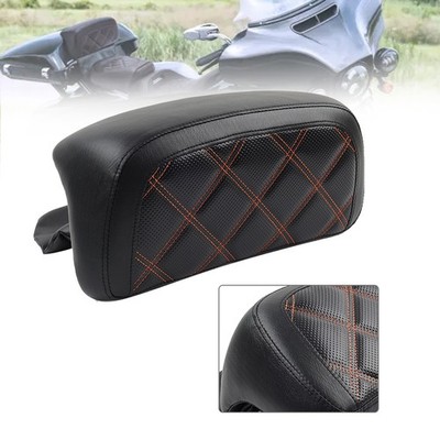 PU Leather Trunk Backrest Pad For Harley Street Electra Glide 2014-Up