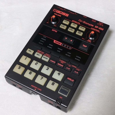 BOSS SP-202 Dr. Sample Roland Lo-Fi Sampler Beat Maker Hip Hop Boom Bap w/PSU