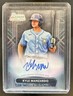 2022 Bowman Sterling Kyle Manzardo Prospect Auto #PA-KMA Rays