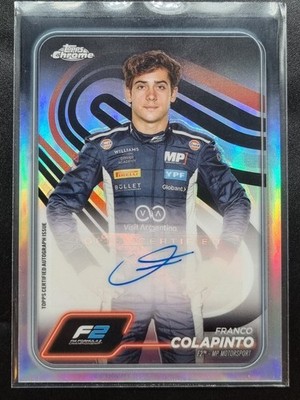 Franco Colapinto 2024 Topps Chrome Formula 1 #CAC-COL  AUTO AUTOGRAPH  #95765
