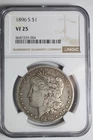 1896 S Morgan Silver Dollar VF25 NGC #004