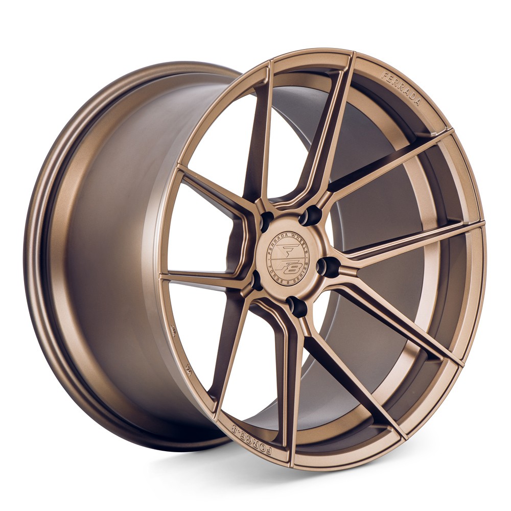 20" FERRADA F8-FR8 BRONZE FORGED CONCAVE WHEELS RIMS FITS AUDI R8