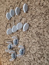 Disney 12-Piece Lilo Stitch Leaf Blue Cute Shower Curtain Hooks