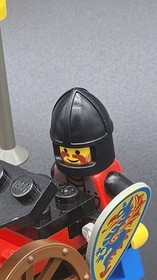 LEGO SYSTEM# 1971 Vintage Black Knight's Battering Ram W/Instructions. Complete
