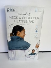 Pure Enrichment Pure Relief Neck Shoulder Heating Pad, 14'' x 22'' OPEN BOX
