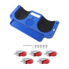 Labwork Rolling Knee Creeper Pad Foam Padded w/Tool Tray  Swivel Castor Wheels