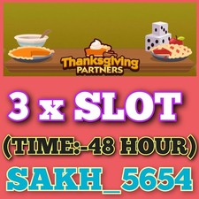 3 x Carry Slot (48 Stunden) (Halloween Partne...