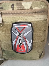 RIP IT Energy Drink PVC Military Morale Patch - Military Deployment Patch