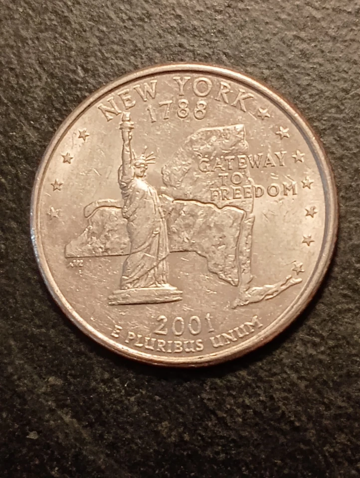 2001 New York Quarter- RARE - - Image 2 of 4