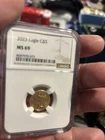 U.S. Mint 2023 American Eagle $5 Gold 1/10 oz NGC MS69 8687970-075