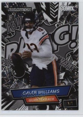 2024 Wild Card Alumination Just The Hits Comix 1/1 Caleb Williams Rookie RC 1s2l