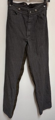 VTG Wah Maker Buckleback Pants 26x34  Duck Canvas Saddle Back Frontier Clothing