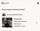 Kylo Ren Helmet Richard Campbell Star Wars Costume Cosplay