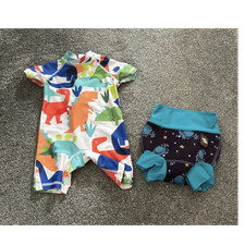 NEXT Baby and water baby nappy , 2pc Swim Set UPF 50+ 3-6 Months
