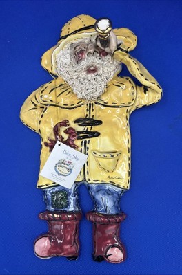 Blue Sky Clayworks Sea Captain Large 21207 Signed By Heather Goldmine With Tag
