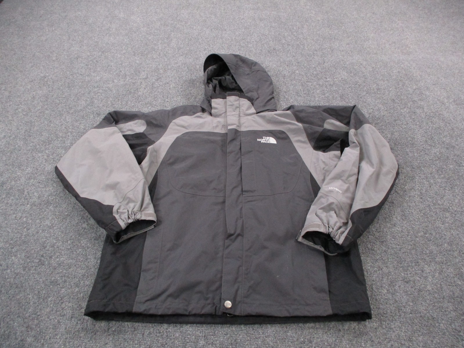 North Face Jacket Men M Hyvent Outdoors Hiking Rain Coat Camping Waterproof