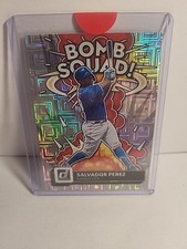 SALVADOR PEREZ -2022 - DONRUSS BOMB SQUAD VECTOR No # BS-1
