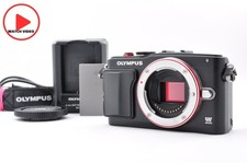 Olympus PEN Lite E-PL6 Mirrorless Digital Camera Black SC8393 Japan [Near Mint]