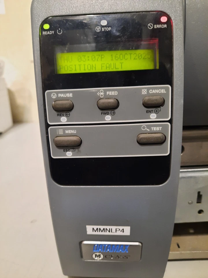 Datamax M-Class DMX M-4208 Thermal Label Printer -UNTESTED-FOR PARTS - Image 2 of 4