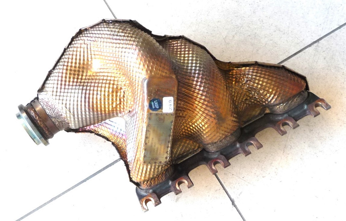 2024-2025 Lamborghini Revuelto Right V12 Exhaust Manifold 07M253034L Cyl(7-9) OE