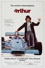 1981 Promo Film Poster Print "Arthur" Dudley Moore Liza Minnelli Wall Decor
