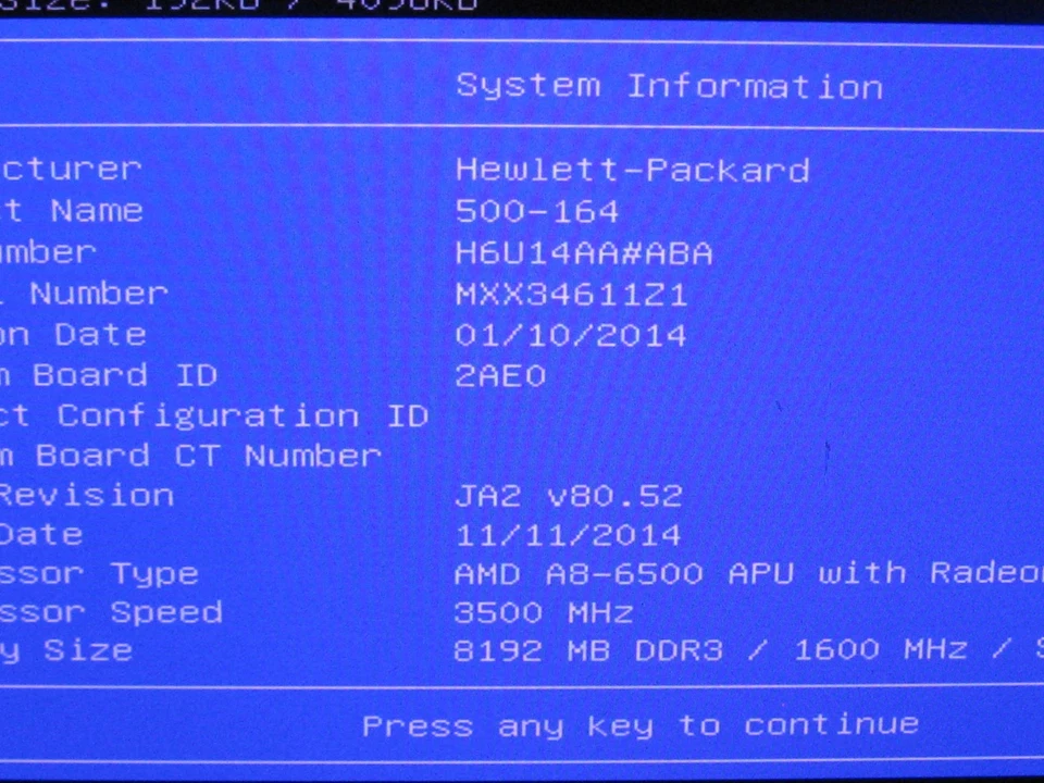 AMD A8-6500 Quad Core 3.5GHZ SOCKET FM2 CPU AD65000KA44HL Tested working - Image 2 of 2