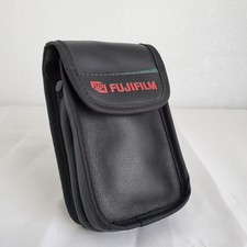 Vintage FujiFilm Branded Black Camera Bag Case Point  Shoot Belt Loop