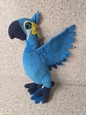 Rio 2 Movie Jewel 12" Plush Stuffed Blue Macaw Doll RARE 2014 BLUE SKY STUDIOS