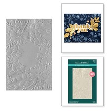 FRESH PICKED FLORAL FRAME 3D EMBOSSING FOLDER-Spellbinders Paper Arts-Texture