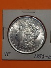 Silbermünze ONE MORGAN DOLLAR 1883 , Präg. O , Feingehalt 0,9 , 27g , 38 mm