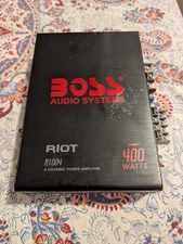 BOSS AUDIO Riot R1004 400 Watt 4 Channel Car Power Amplifier Amp Mosfet