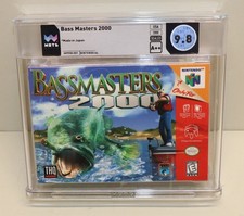 1999 Nintendo 64 N64 Bass Masters 2000 WATA 9.8 A++ Sealed PSA