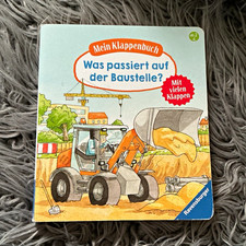 Ravensburger Mein Klappenbuch: Was passiert auf der Baustelle? Pappband, Deutsch