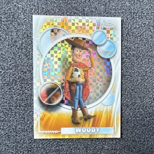 2026 Topps Chrome Disney/Pixar Woody #194 xfractor