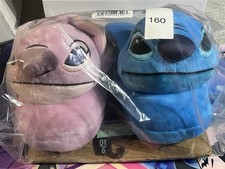 Disney Stitch Angel Women's Slip-On Slippers Multicolor Comfort Size 9-10