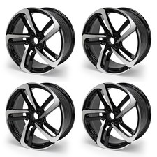 19x8.5 Wheel Rim For Honda Accord 2018-2022 Alloy Replacement Black Machined