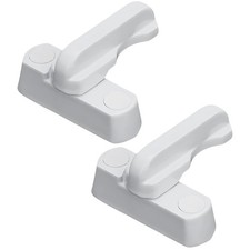 Serrures de sécurité pour fenêtres et portes en PVC, pack de 2, solides et fa...