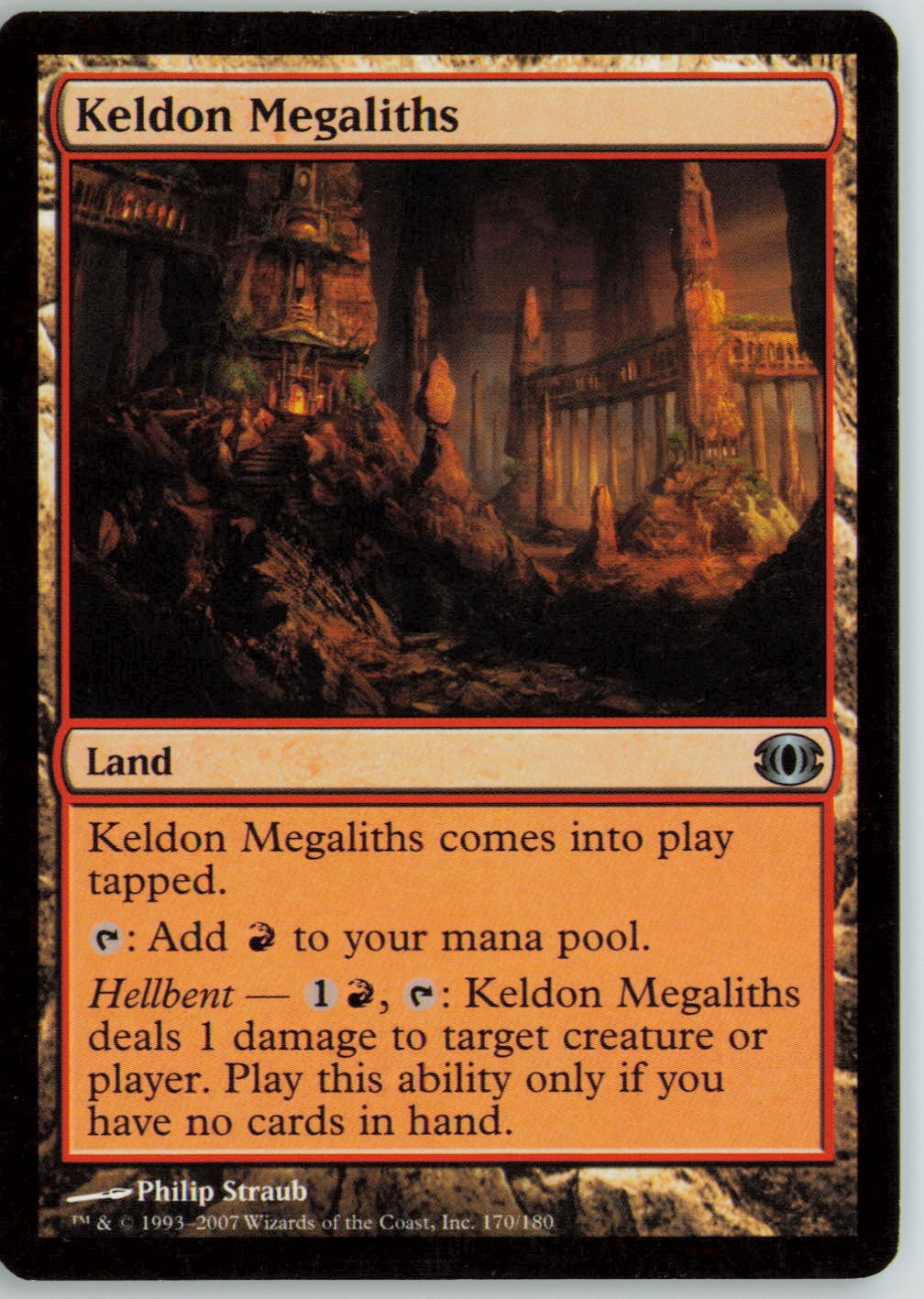 Keldon Megaliths 170 Uncommon Future Sight Magic: The Gathering LP