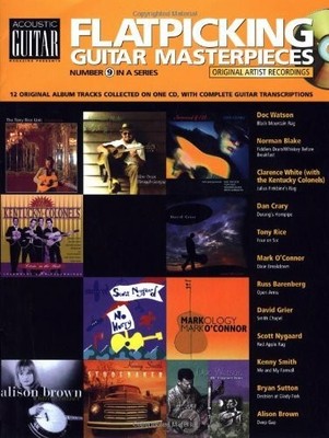 Flatpicking Guitar Masterpieces: Acoustic Guitar Cd Buch String Letter Pr