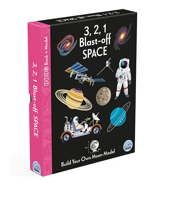 3, 2, 1 Blast-off Space (Ignite STEM Book + Model Kit) Board Bo | Lydia Halliday