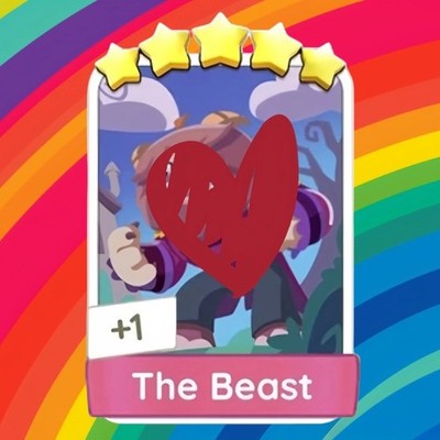  The Beast  5 Star -  Monopoly.GO Sticker Set 22-4