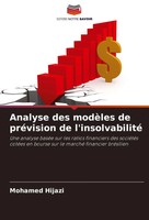 Analyse Des ModèLes De PréVision De L'insolvabilité Mohamed Hijazi Taschenbuch