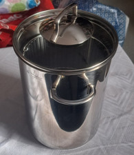 WMF  Spargeltopf / Spaghettitopf m. Drahteinsatz, "Transtherm"  mit Deckel, 28cm