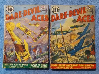 Daredevil Aces 2 Issue Lot 1939