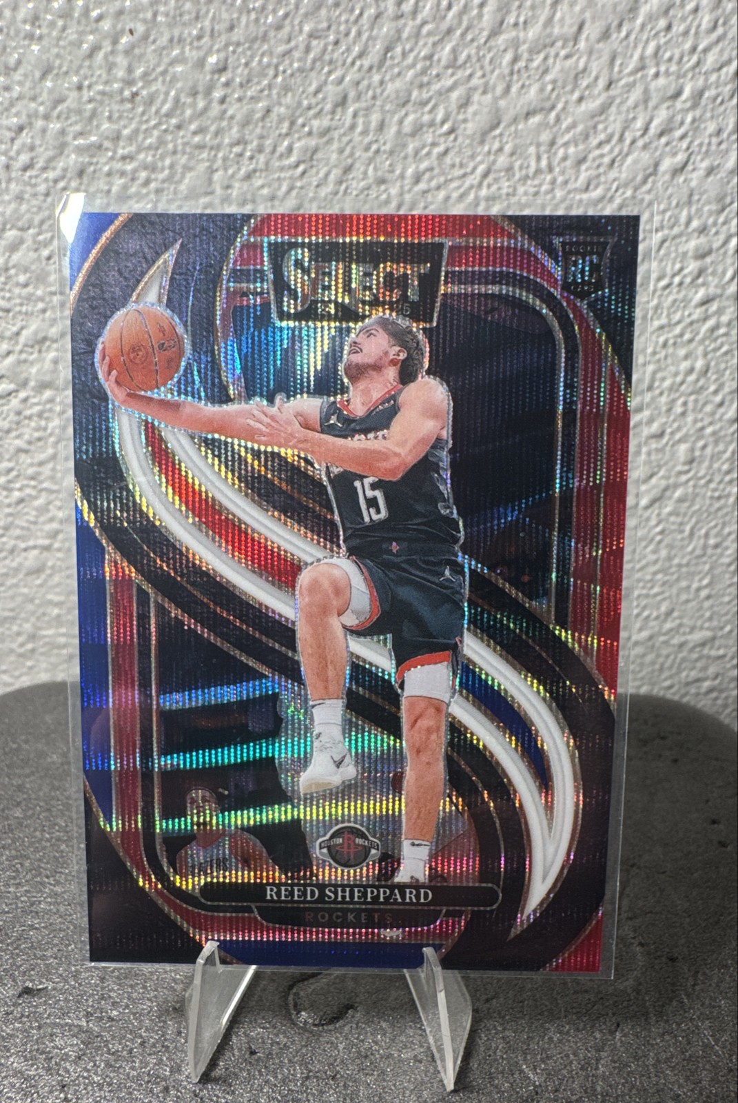 2024-25 Panini Select - Premier Level Reed Sheppard #181 Tri-Color Prizm (RC)