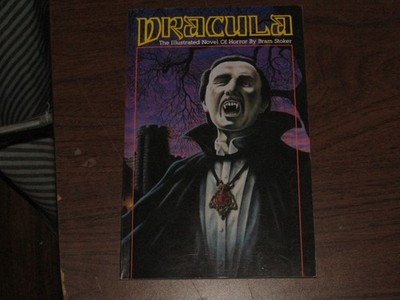 Dracula The Illustrated Novel of Horror Graphic Novel Malibu Comics 1st Printing